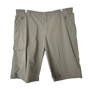 Merrell Shorts Women Size 16 Nylon Spandex Cargo Gorpcore Camping Outdoor Hiking